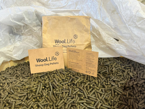 Turning Waste Into Growth: Wool.Life’s New Sheep Dag Pellets