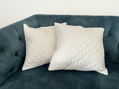 Wool.Life premium wool cushions displayed on couch - NZ-made natural pillows