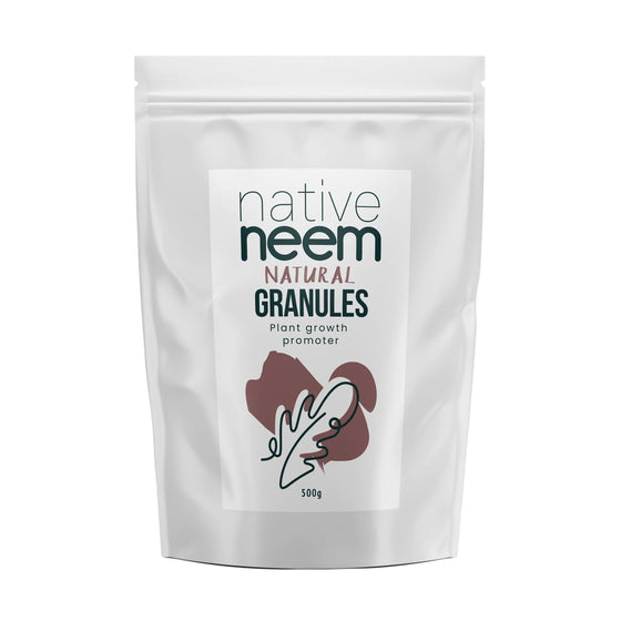 Wool.Life Native Neem Natural Granules 500g for organic plant nutrition