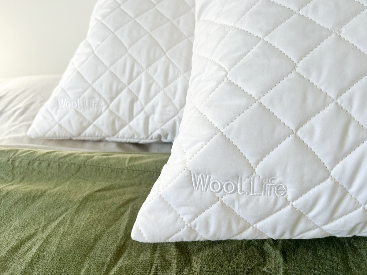 Wool.Life premium NZ wool cushion inner - natural and hypoallergenic pillow fill