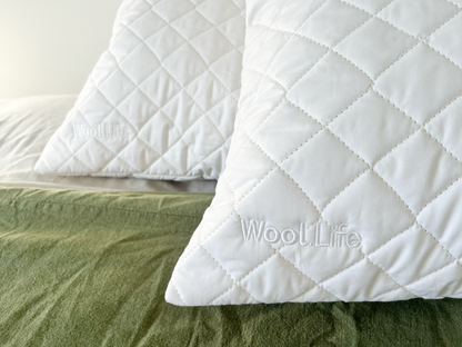 Wool.Life premium NZ wool cushion inner - natural and hypoallergenic pillow fill