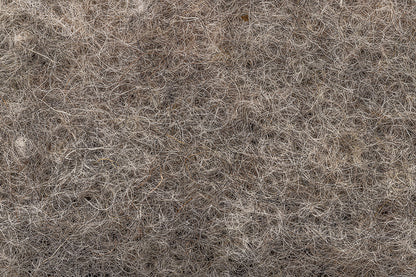Roll of 100% NZ recycled wool mulch matting - eco-friendly garden weed mat roll