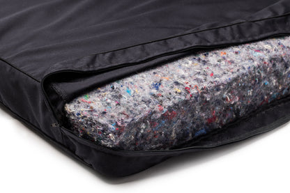 Inside the Wool.Life Pet - Dog Bed Crafted in New Zealand from 80% recycled wool-rich textiles